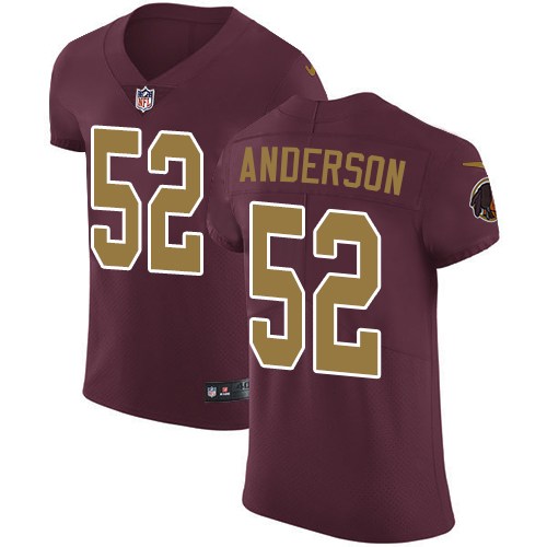 Nike Redskins #52 Ryan Anderson Burgundy Red Alternate Men's Stitched NFL Vapor Untouchable Elite Jersey